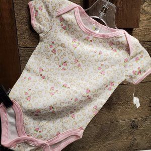 Baby Gear Onesie New Hearts 3-6M